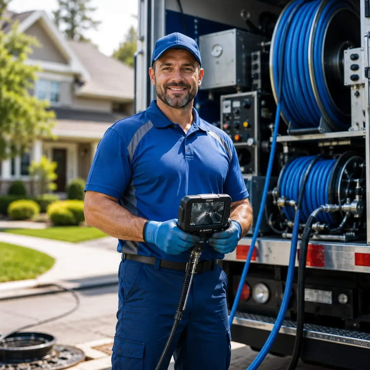 Local outdoor drain cleaning specialists in New London, CT